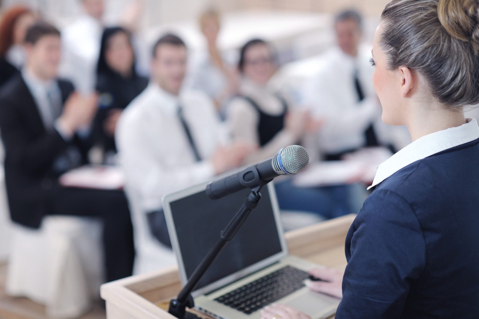 Woman Giving Presentation